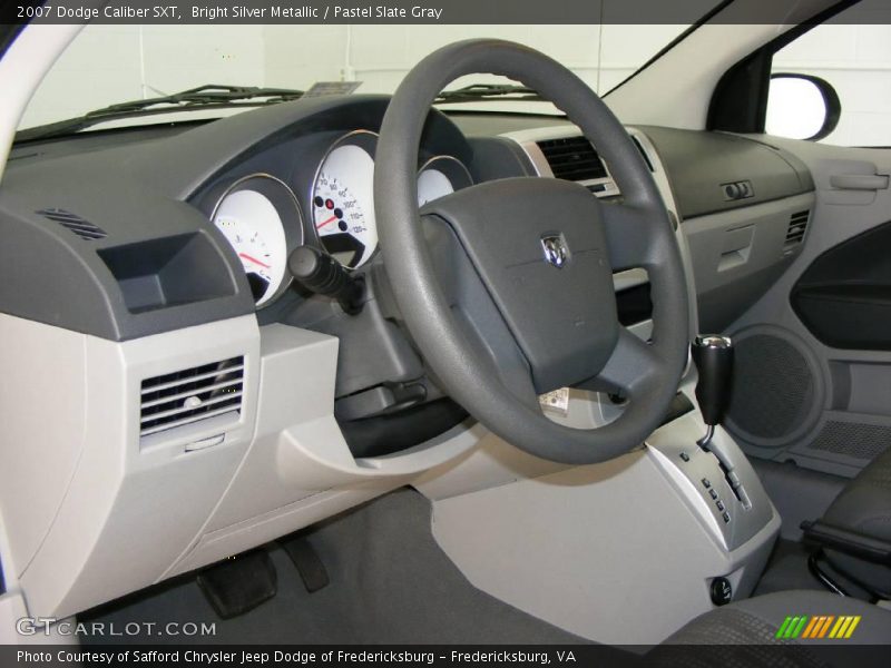 Bright Silver Metallic / Pastel Slate Gray 2007 Dodge Caliber SXT