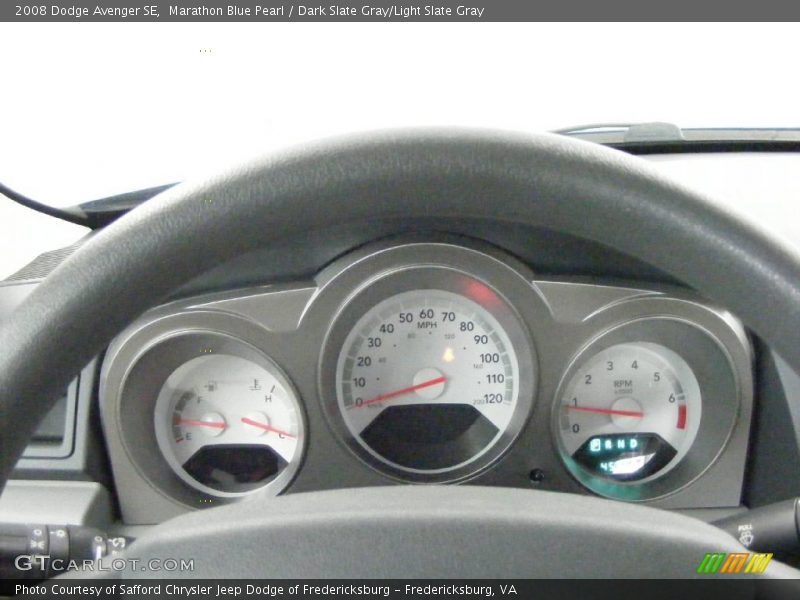 Marathon Blue Pearl / Dark Slate Gray/Light Slate Gray 2008 Dodge Avenger SE