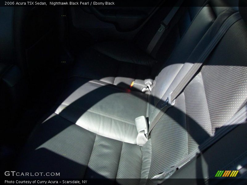 Nighthawk Black Pearl / Ebony Black 2006 Acura TSX Sedan