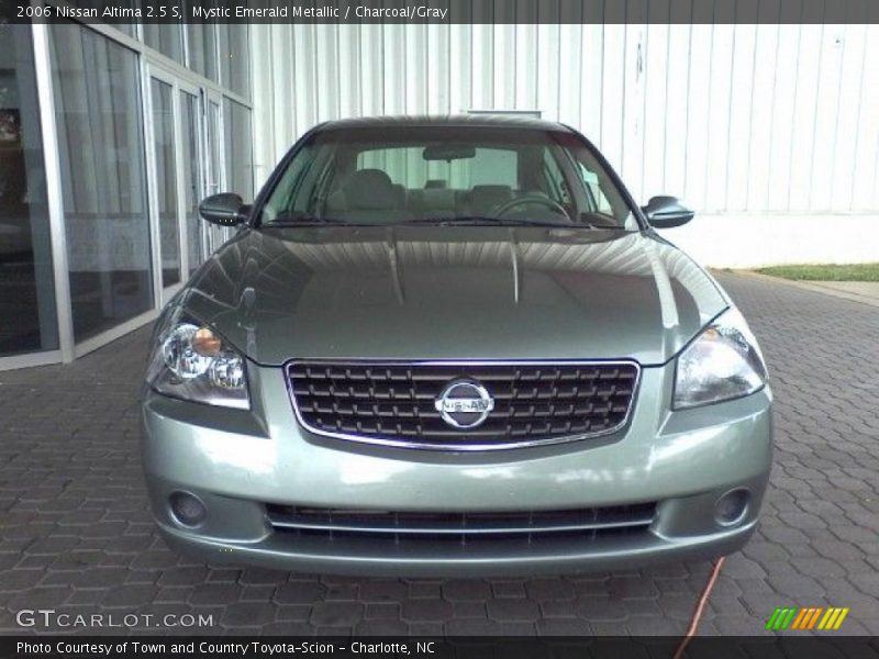 Mystic Emerald Metallic / Charcoal/Gray 2006 Nissan Altima 2.5 S