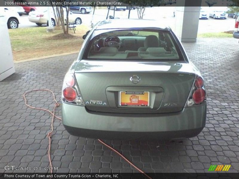 Mystic Emerald Metallic / Charcoal/Gray 2006 Nissan Altima 2.5 S
