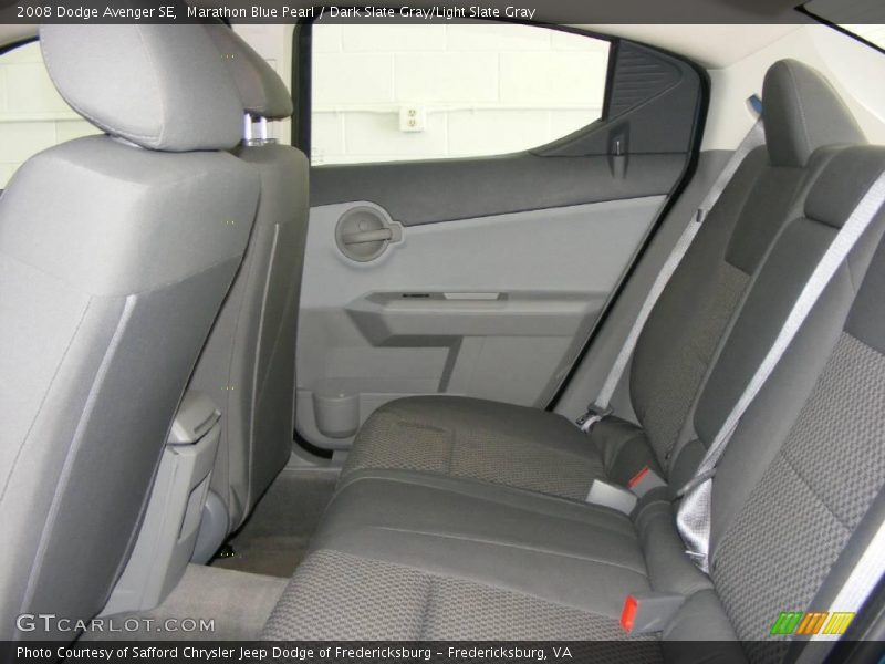 Marathon Blue Pearl / Dark Slate Gray/Light Slate Gray 2008 Dodge Avenger SE