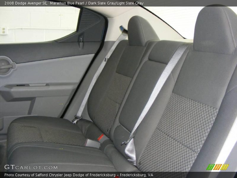 Marathon Blue Pearl / Dark Slate Gray/Light Slate Gray 2008 Dodge Avenger SE