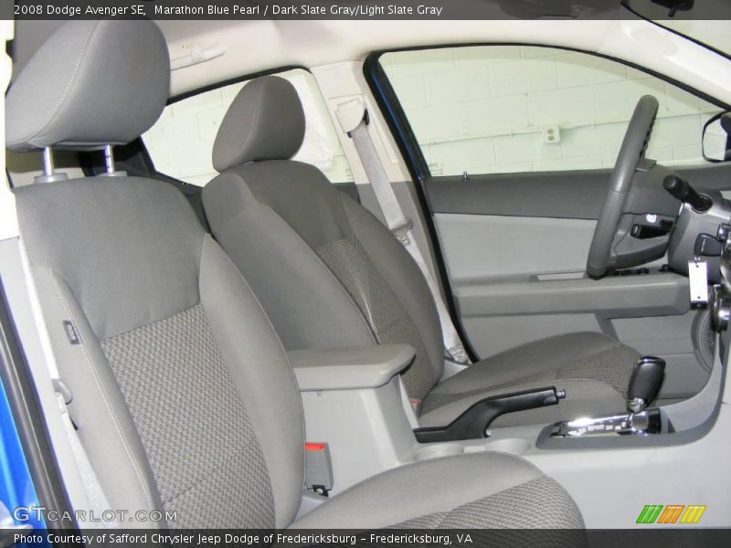 Marathon Blue Pearl / Dark Slate Gray/Light Slate Gray 2008 Dodge Avenger SE