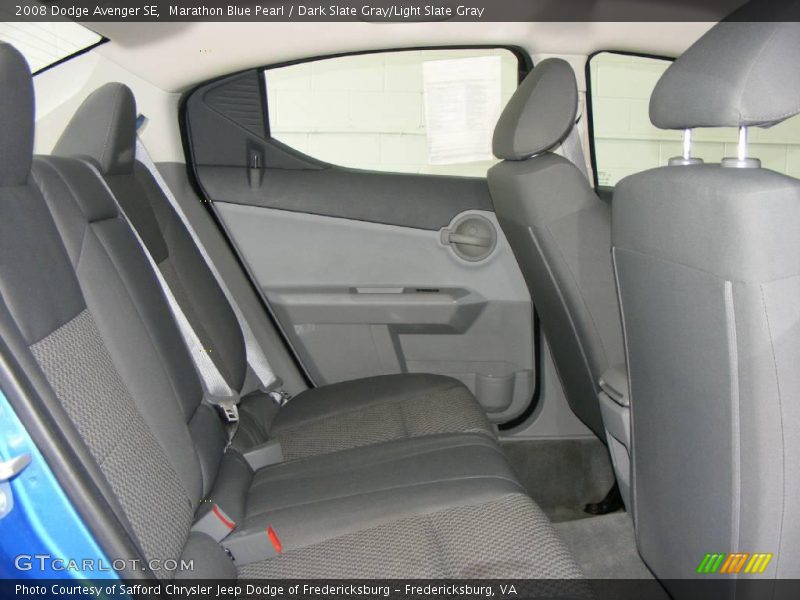 Marathon Blue Pearl / Dark Slate Gray/Light Slate Gray 2008 Dodge Avenger SE