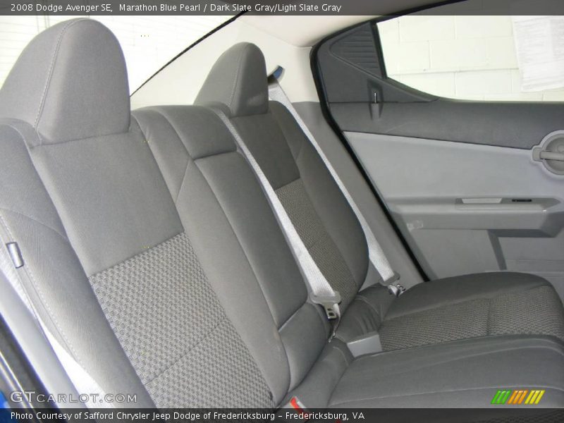 Marathon Blue Pearl / Dark Slate Gray/Light Slate Gray 2008 Dodge Avenger SE