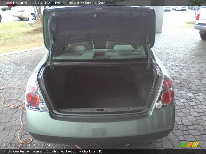Mystic Emerald Metallic / Charcoal/Gray 2006 Nissan Altima 2.5 S