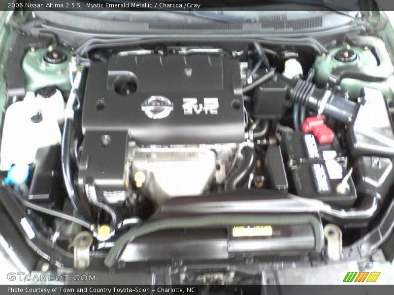 Mystic Emerald Metallic / Charcoal/Gray 2006 Nissan Altima 2.5 S