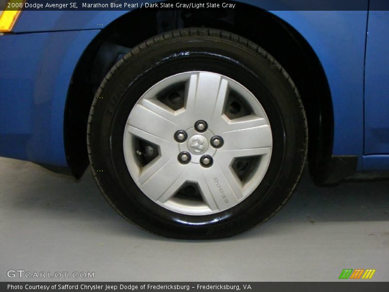 Marathon Blue Pearl / Dark Slate Gray/Light Slate Gray 2008 Dodge Avenger SE