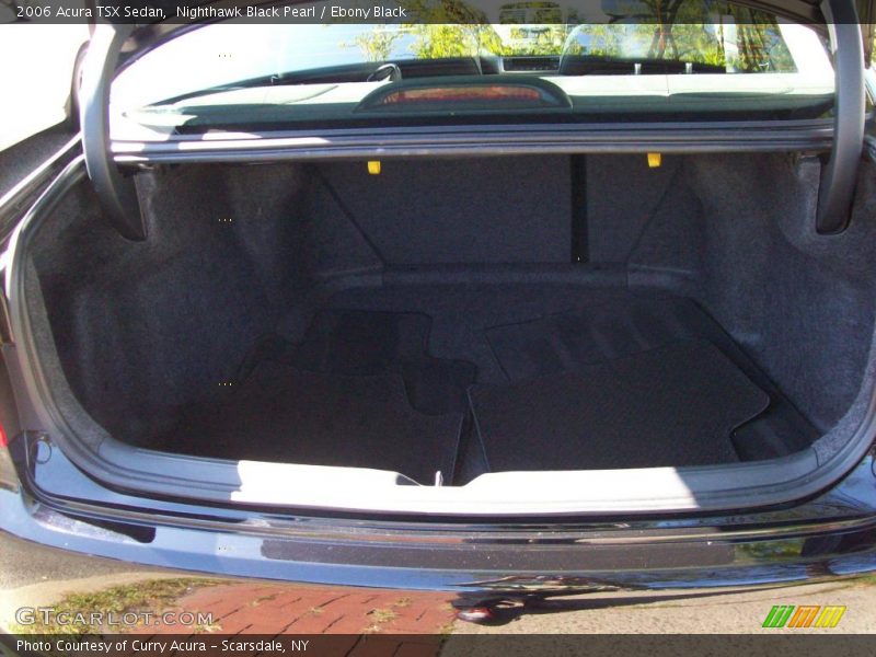Nighthawk Black Pearl / Ebony Black 2006 Acura TSX Sedan