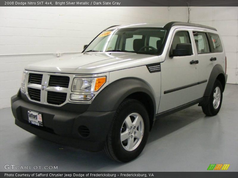 Bright Silver Metallic / Dark Slate Gray 2008 Dodge Nitro SXT 4x4