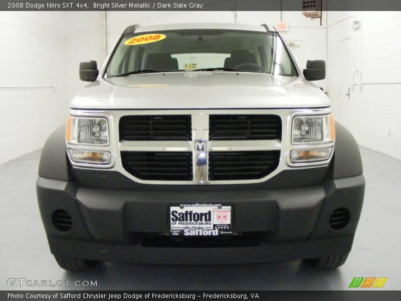 Bright Silver Metallic / Dark Slate Gray 2008 Dodge Nitro SXT 4x4