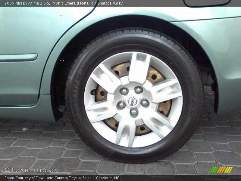 Mystic Emerald Metallic / Charcoal/Gray 2006 Nissan Altima 2.5 S