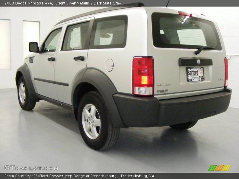 Bright Silver Metallic / Dark Slate Gray 2008 Dodge Nitro SXT 4x4