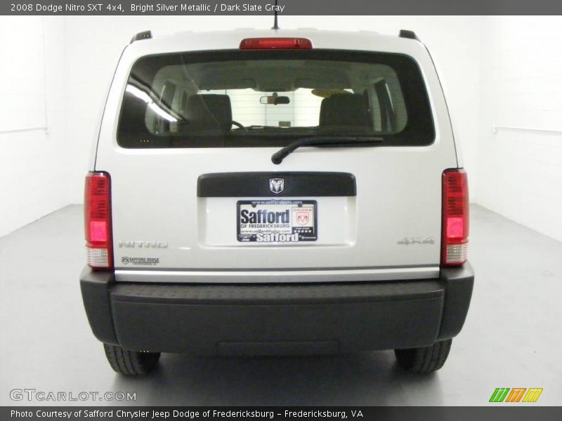 Bright Silver Metallic / Dark Slate Gray 2008 Dodge Nitro SXT 4x4