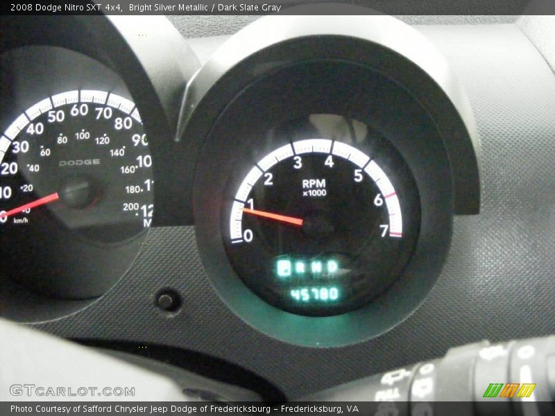 Bright Silver Metallic / Dark Slate Gray 2008 Dodge Nitro SXT 4x4