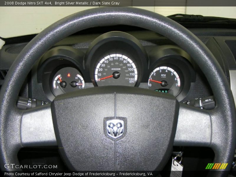 Bright Silver Metallic / Dark Slate Gray 2008 Dodge Nitro SXT 4x4