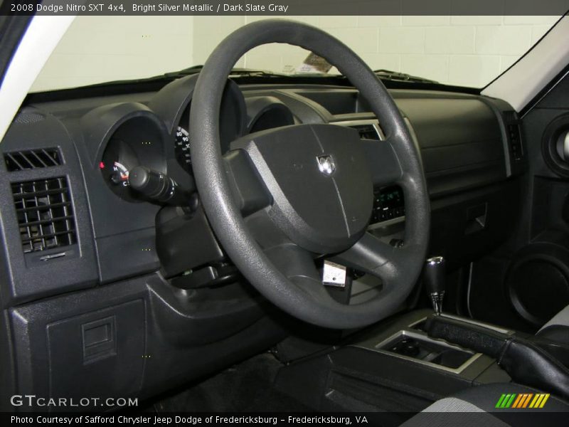 Bright Silver Metallic / Dark Slate Gray 2008 Dodge Nitro SXT 4x4