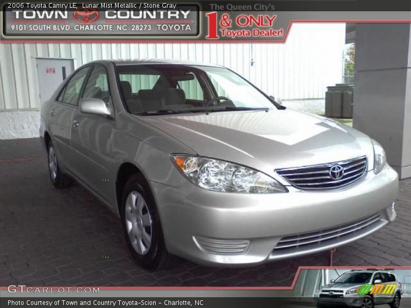 Lunar Mist Metallic / Stone Gray 2006 Toyota Camry LE