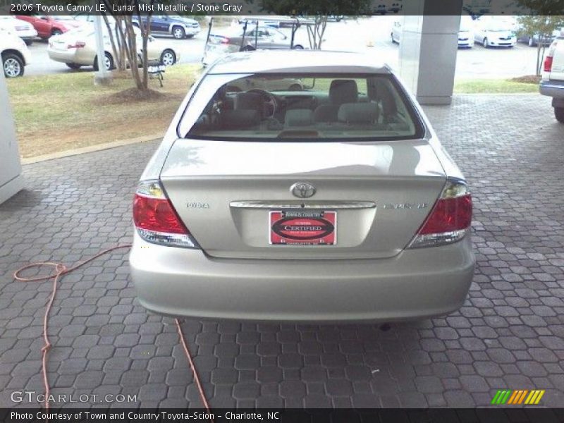 Lunar Mist Metallic / Stone Gray 2006 Toyota Camry LE