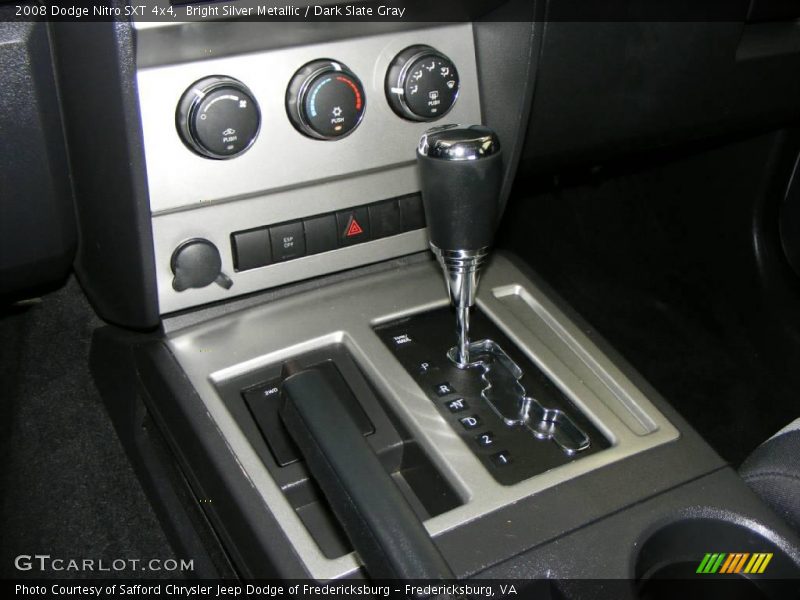 Bright Silver Metallic / Dark Slate Gray 2008 Dodge Nitro SXT 4x4