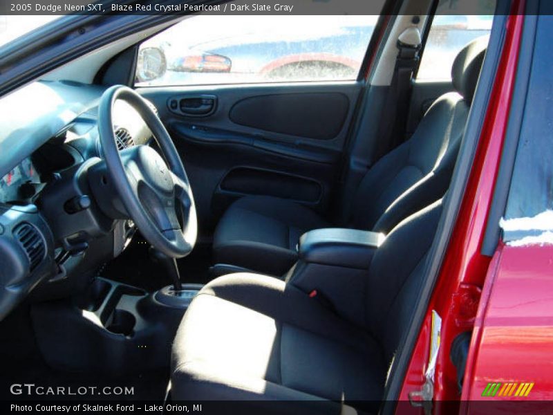 Blaze Red Crystal Pearlcoat / Dark Slate Gray 2005 Dodge Neon SXT