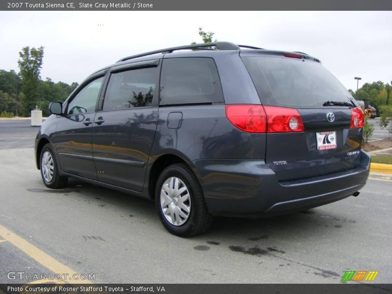 Slate Gray Metallic / Stone 2007 Toyota Sienna CE