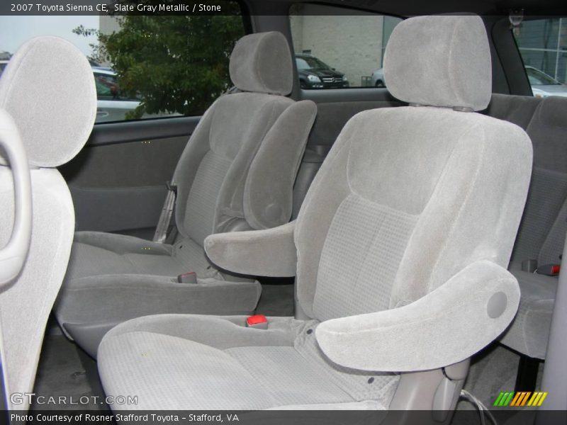Slate Gray Metallic / Stone 2007 Toyota Sienna CE