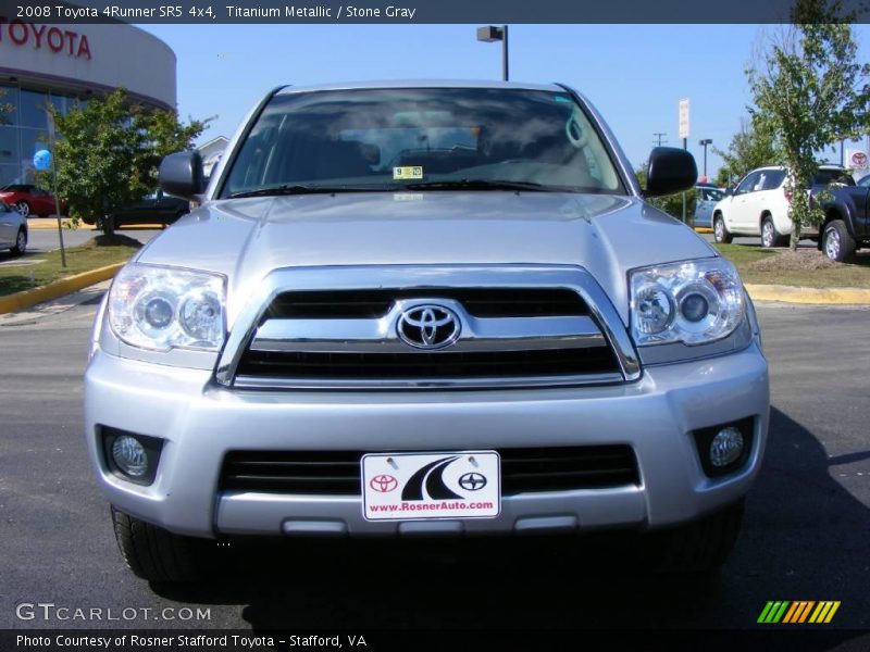 Titanium Metallic / Stone Gray 2008 Toyota 4Runner SR5 4x4