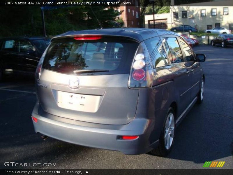 Galaxy Gray Mica / Espresso Brown 2007 Mazda MAZDA5 Grand Touring