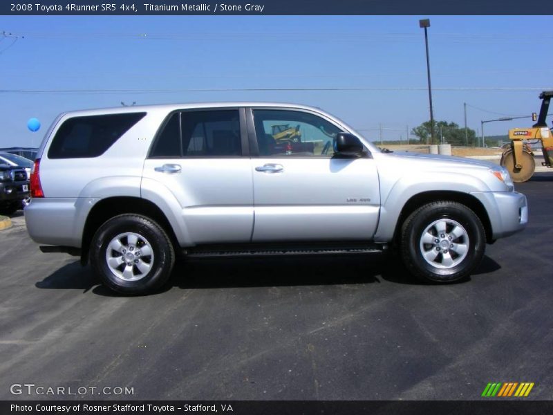 Titanium Metallic / Stone Gray 2008 Toyota 4Runner SR5 4x4