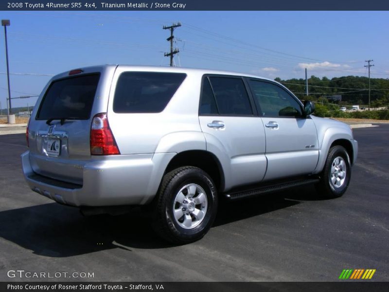 Titanium Metallic / Stone Gray 2008 Toyota 4Runner SR5 4x4