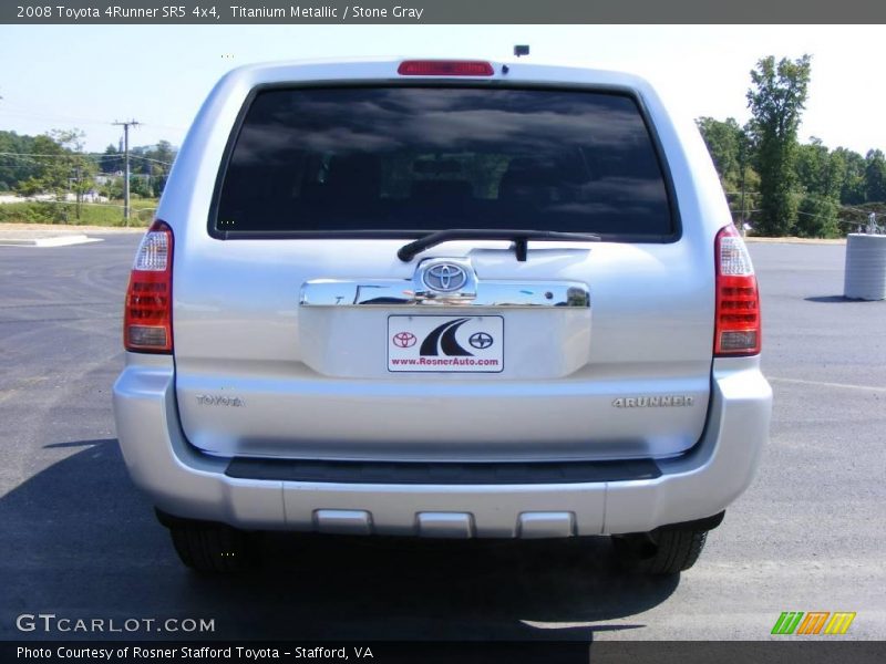 Titanium Metallic / Stone Gray 2008 Toyota 4Runner SR5 4x4