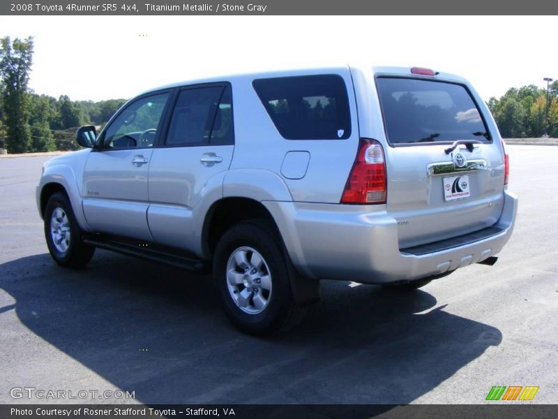 Titanium Metallic / Stone Gray 2008 Toyota 4Runner SR5 4x4