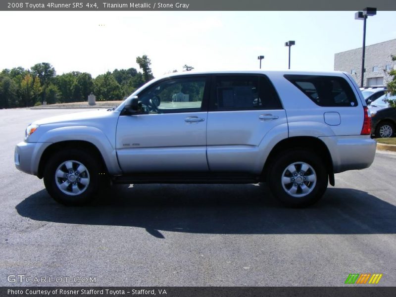Titanium Metallic / Stone Gray 2008 Toyota 4Runner SR5 4x4
