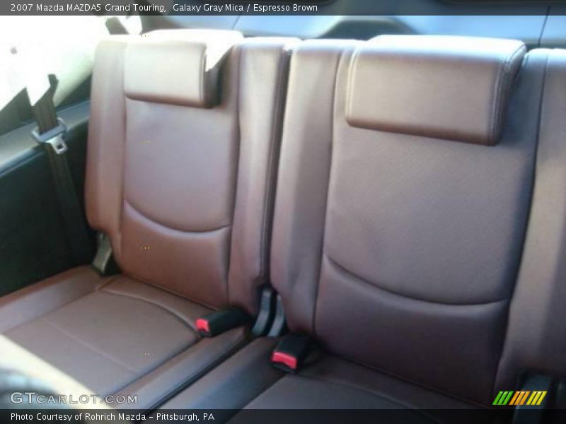 Galaxy Gray Mica / Espresso Brown 2007 Mazda MAZDA5 Grand Touring