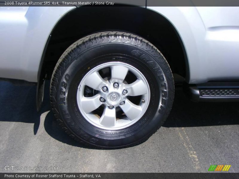 Titanium Metallic / Stone Gray 2008 Toyota 4Runner SR5 4x4