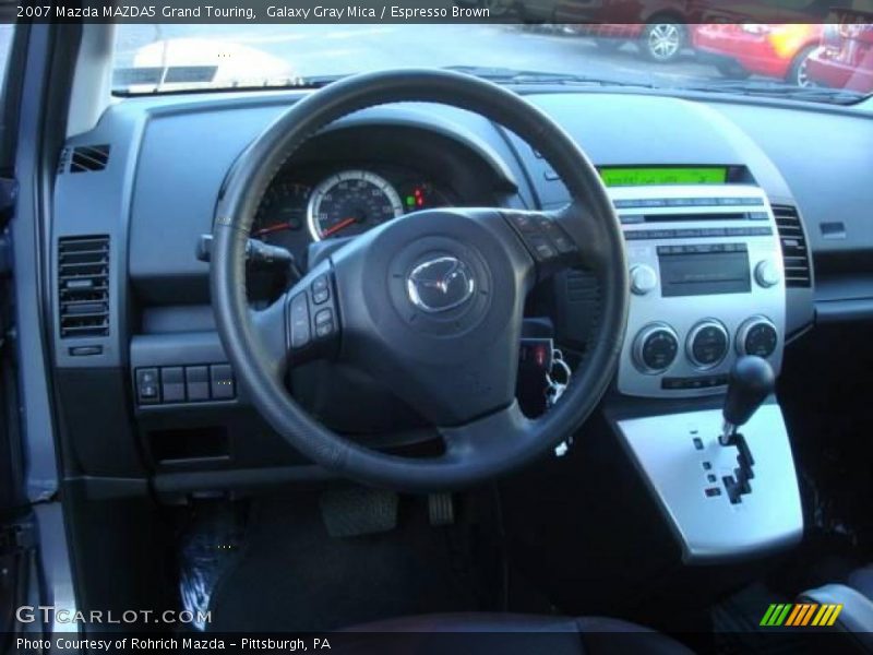 Galaxy Gray Mica / Espresso Brown 2007 Mazda MAZDA5 Grand Touring