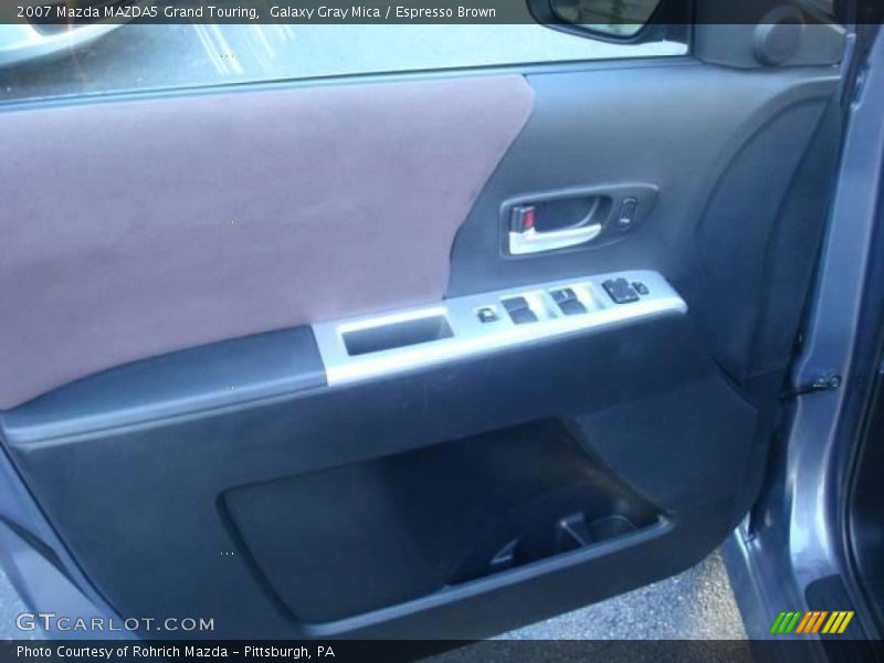 Galaxy Gray Mica / Espresso Brown 2007 Mazda MAZDA5 Grand Touring