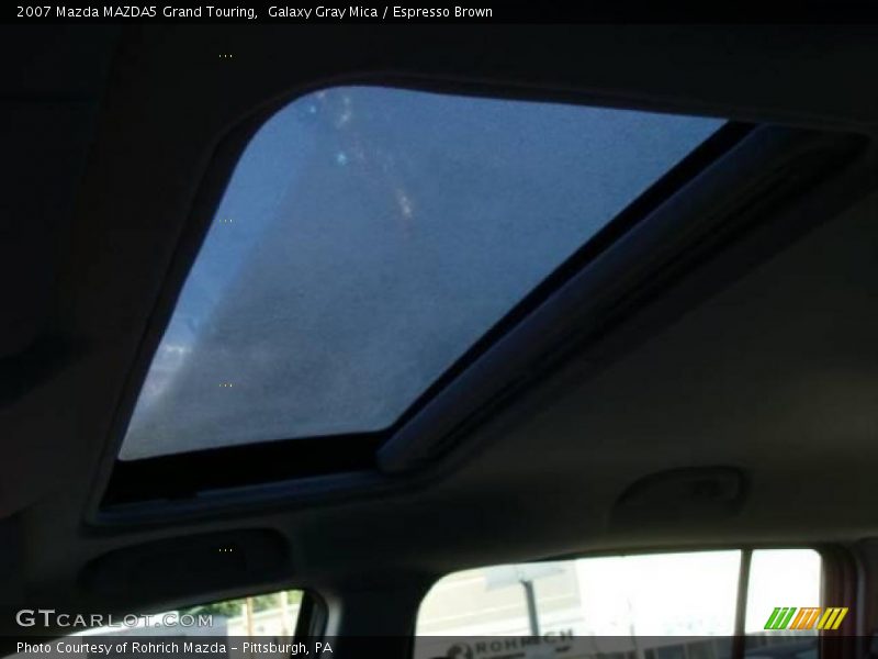 Galaxy Gray Mica / Espresso Brown 2007 Mazda MAZDA5 Grand Touring