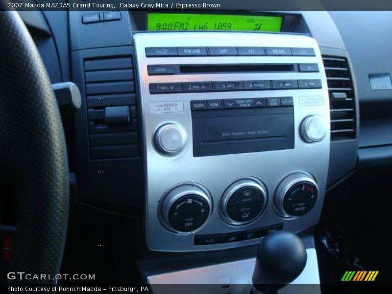 Galaxy Gray Mica / Espresso Brown 2007 Mazda MAZDA5 Grand Touring
