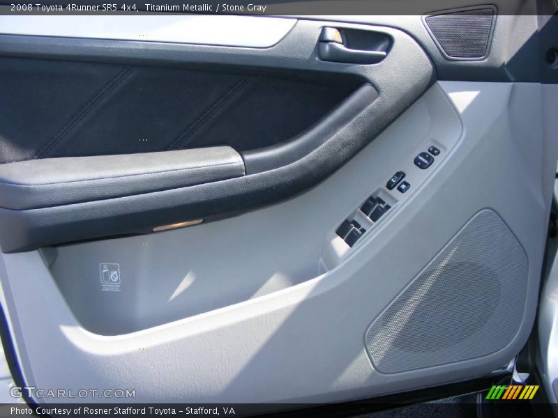 Titanium Metallic / Stone Gray 2008 Toyota 4Runner SR5 4x4