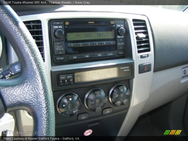 Titanium Metallic / Stone Gray 2008 Toyota 4Runner SR5 4x4