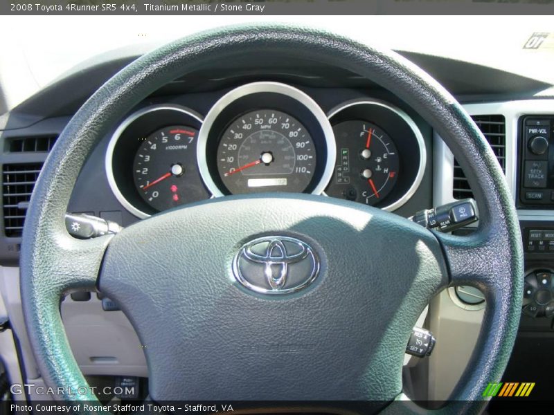 Titanium Metallic / Stone Gray 2008 Toyota 4Runner SR5 4x4