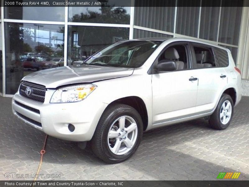 Classic Silver Metallic / Ash 2008 Toyota RAV4 4WD