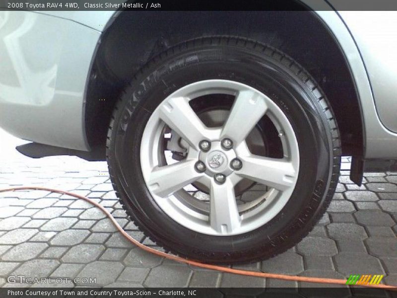 Classic Silver Metallic / Ash 2008 Toyota RAV4 4WD