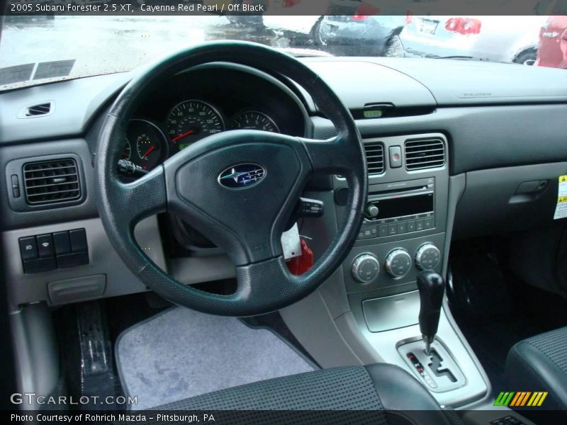 Off Black Interior - 2005 Forester 2.5 XT 