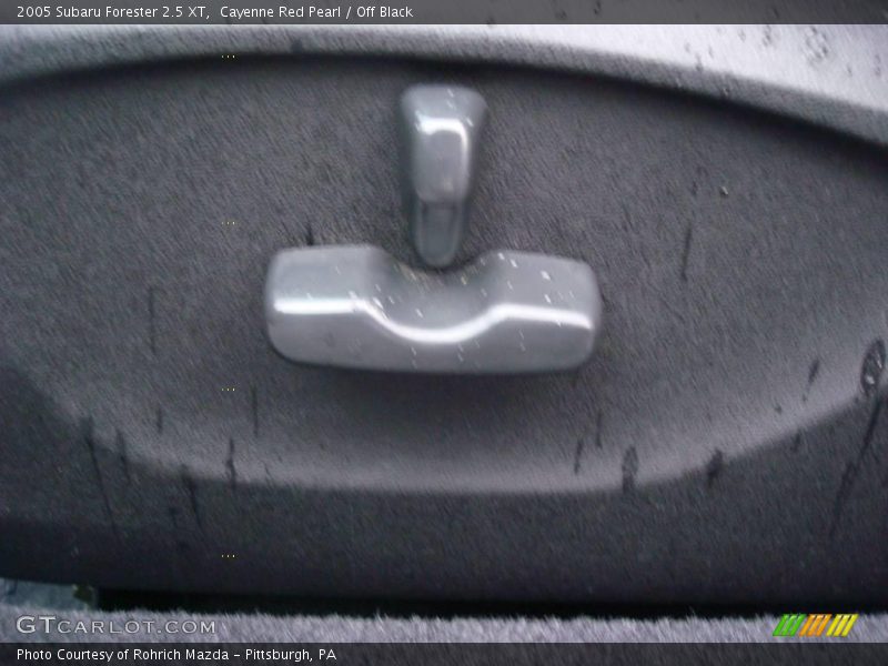 Cayenne Red Pearl / Off Black 2005 Subaru Forester 2.5 XT