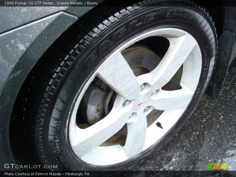 Granite Metallic / Ebony 2006 Pontiac G6 GTP Sedan