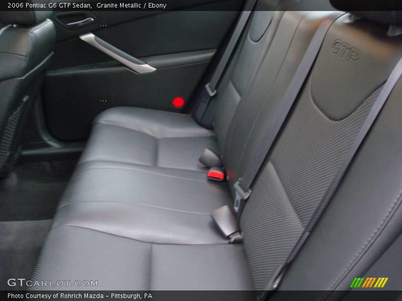 Granite Metallic / Ebony 2006 Pontiac G6 GTP Sedan